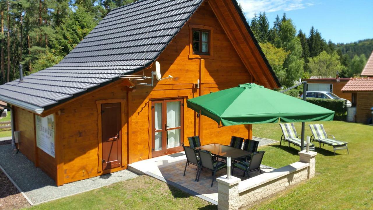 Ferienhaus Wolfs-Revier Drognitz 外观 照片