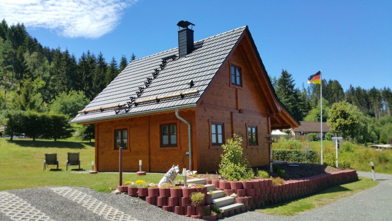 Ferienhaus Wolfs-Revier Drognitz 外观 照片